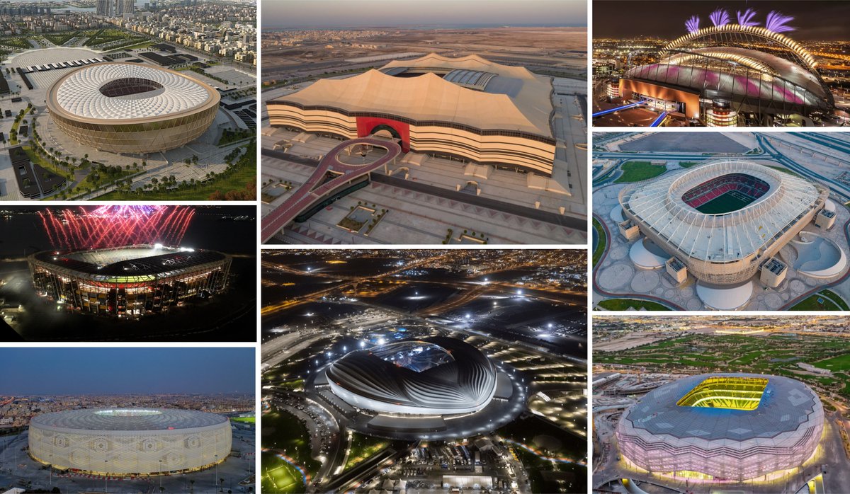 paramountse's tweet photo. Whether you are following the world cup or not, you can't deny they have created some stunning stadiums in #Qatar, imagine being able to say you engineered these. 

Which is your favourite? 

#worldcup2022 #engineering #structuralegineer #steelframe #timberframe https://t.co/95Oogr1SIY