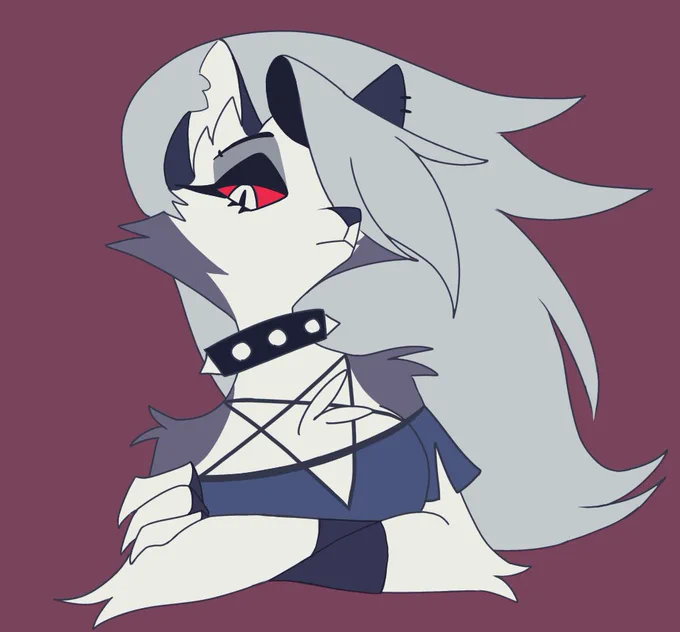ヘルヴァボスのルーナ描いてみた 