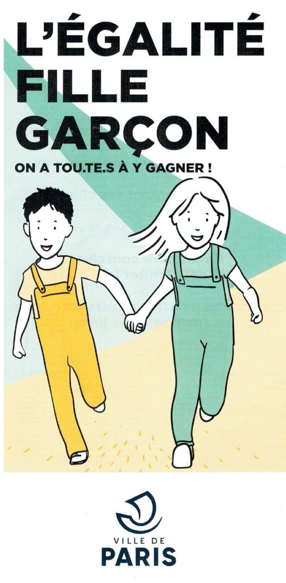 ParentsVigil's tweet photo. 🟡 La mairie de @Paris distribue ces manuels aux parents pour leurs enfants. Il y est même expliqué que les femmes n'ont pas de prédispositions naturelles physiques. Qu’est-ce qu’en pense l’@Academie_Paris ?

Agissez contre la propagande LGBT à #Paris : https://t.co/XtQxnMciJd https://t.co/6FhqrWvbmV
