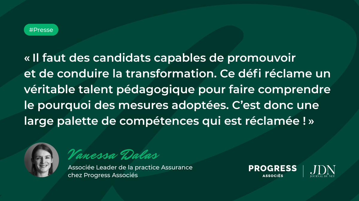 Retrouvez ma tribune sur les défis du #recrutement dans l'#assurance sur <a href="/journaldunet/">Le Journal du Net</a> ⬇  Les salaires, la parité, le #télétravail, et surtout la quête de sens sont dorénavant des sujets sur lesquels les candidats sont très exigeants ! #TalentsForSuccess journaldunet.com/management/res…