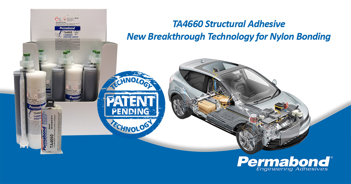 More innovation from Permabond! High strength, #nylon bonding with new Permabond TA4660. Find out more information here:
permabond.com/resource-cente…