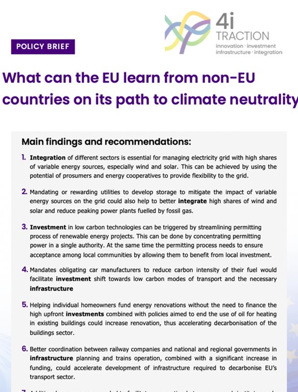 🚨NEW POLICY BRIEF🚨
What are some good policy practices that can close implementation gap between the EU’s emissions reduction goals and implemented policies in the EU? 

Read the new policy brief produced by <a href="/CA_Latest/">Climate Analytics</a> and <a href="/EcologicBerlin/">Ecologic Institute</a> : 4i-traction.eu/outputs/what-c… 

1/10