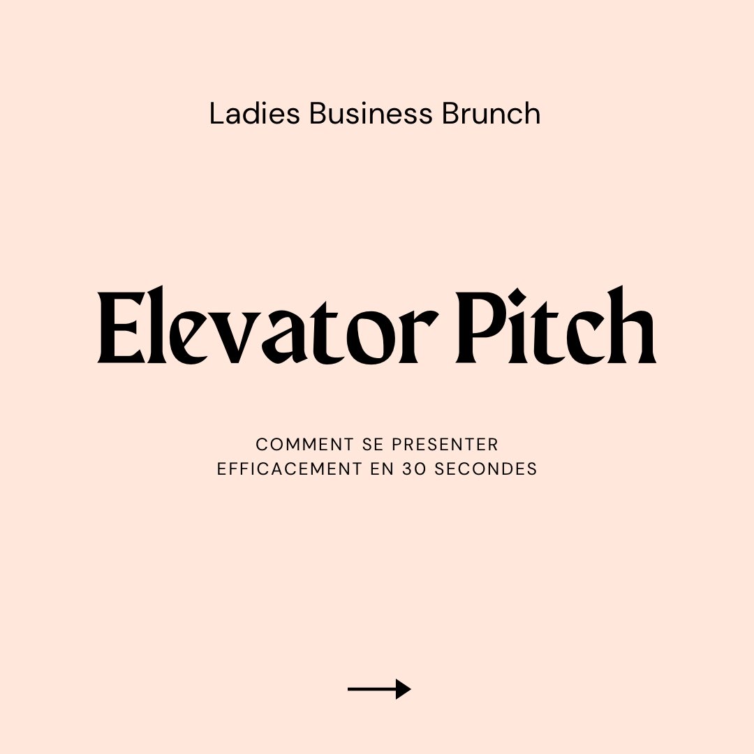 🌸 LADIES BUSINESS BRUNCH 🌸

J-3 ! 

Chaque participante va être invitée à faire son « Elevator Pitch » lors du Ladies Business Brunch.

Pourquoi cet exercice ?

1/

#LadiesBusinessBrunch #Networking #Reseautage #WomenEmpowerment #ReseautageProfessionnel #WomenInAfrica #Femmes