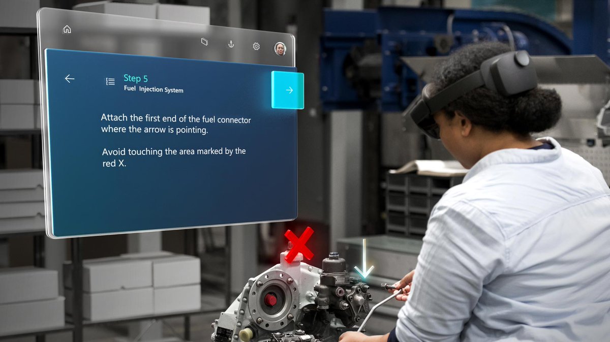 AralphaInc's tweet photo. Augmented reality (AR), you’ll bridge the physical and digital worlds to better guide and train employees, solve problems faster, optimize efficiencies, improve productivity and collaboration, and better prepare for the future.

#aralpha #techataralpha #aralphalife #aralphainc https://t.co/EUmNz1tegI