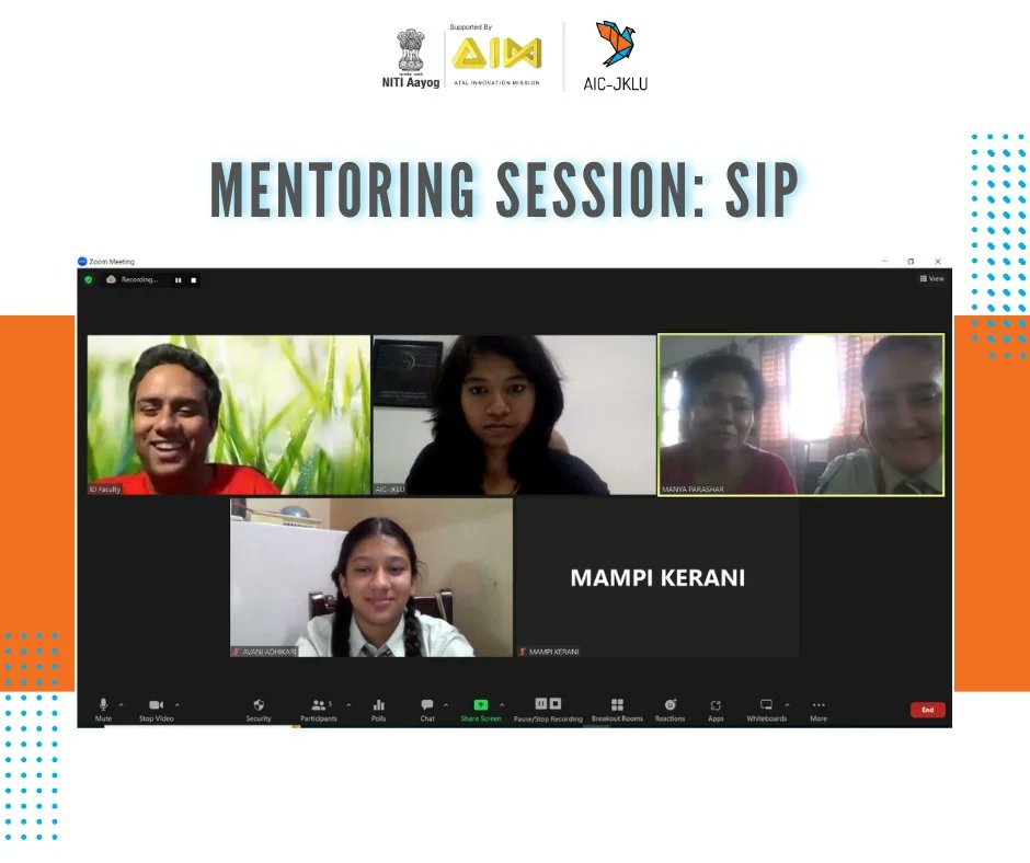 AicJklu's tweet photo. #SIP2022
AIC-JKLU conducted two mentoring sessions under the SIP (Student Innovation Program), on 11th November 2022 for two student teams "DLF INNOVATIVE TINKERERS" and "BLOCKY DUOS" from DLF Public School and Bal Bharti Public School Brij Vihar respectively. https://t.co/g9jSFzwNXm