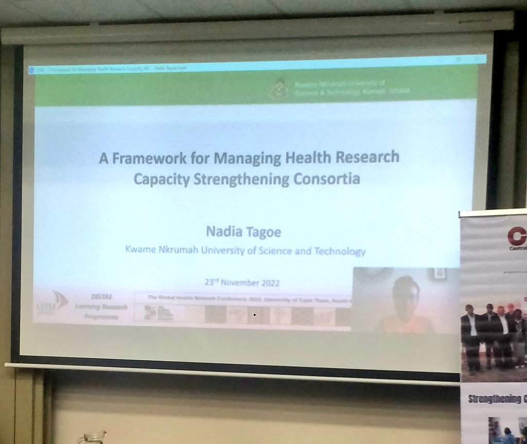 Timo Tolppa (@timotolppa) on Twitter photo Excellent talk by <a href="/NadiaTagoe/">Nadia Tagoe</a> at #TGHN2022 about health research capacity strengthening consortia
Some recommendations from the talk:
1. Accept that capacity strengthening is risky, takes time and cannot always be quantified Excellent talk by <a href="/NadiaTagoe/">Nadia Tagoe</a> at #TGHN2022 about health research capacity strengthening consortia
Some recommendations from the talk:
1. Accept that capacity strengthening is risky, takes time and cannot always be quantified