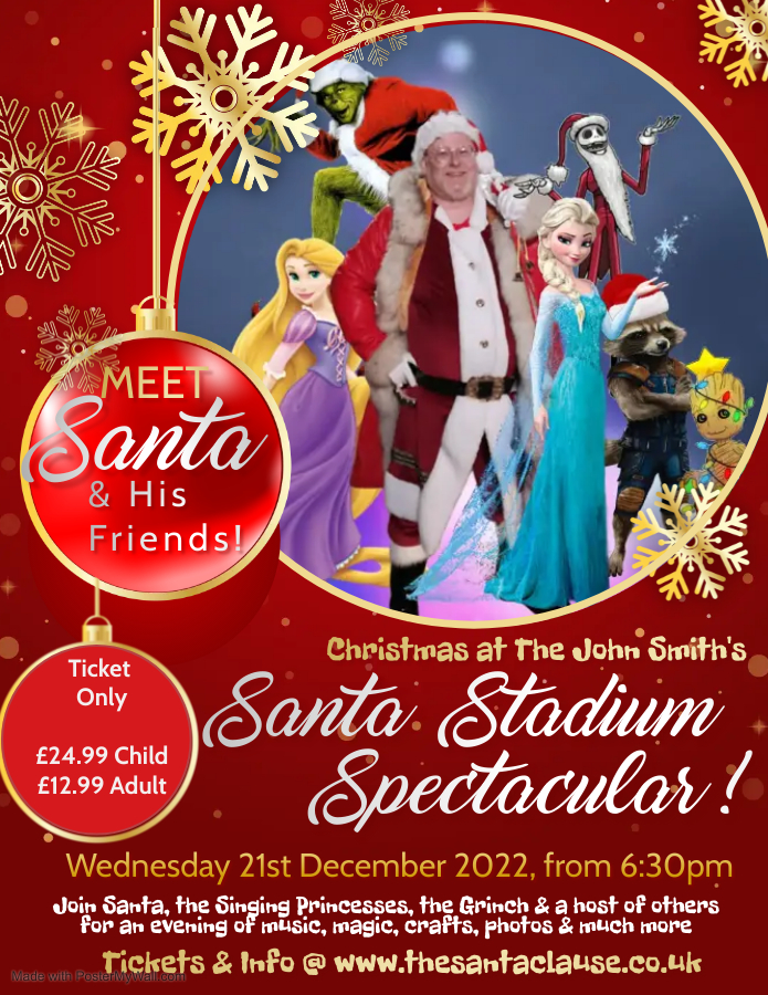 RedCape_UK's tweet photo. Have you booked your seats yet for Santa &amp; Friends? - https://t.co/1KfD49wDb8 https://t.co/D7j9FVLx3s