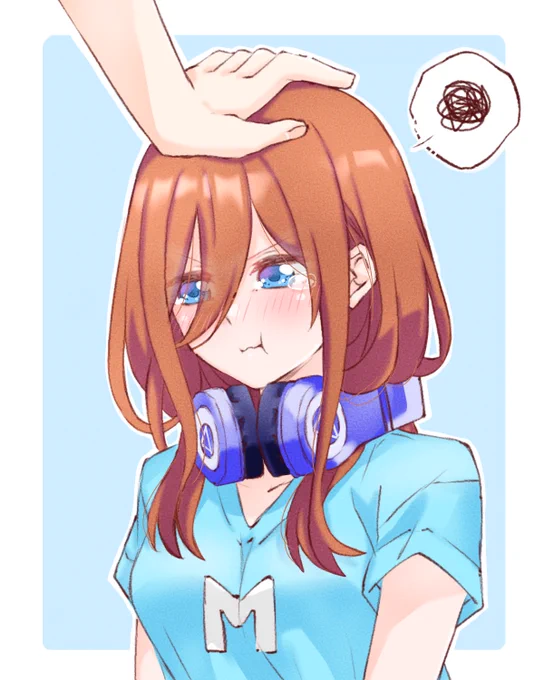 怒ってる...#五等分の花嫁#中野三玖 