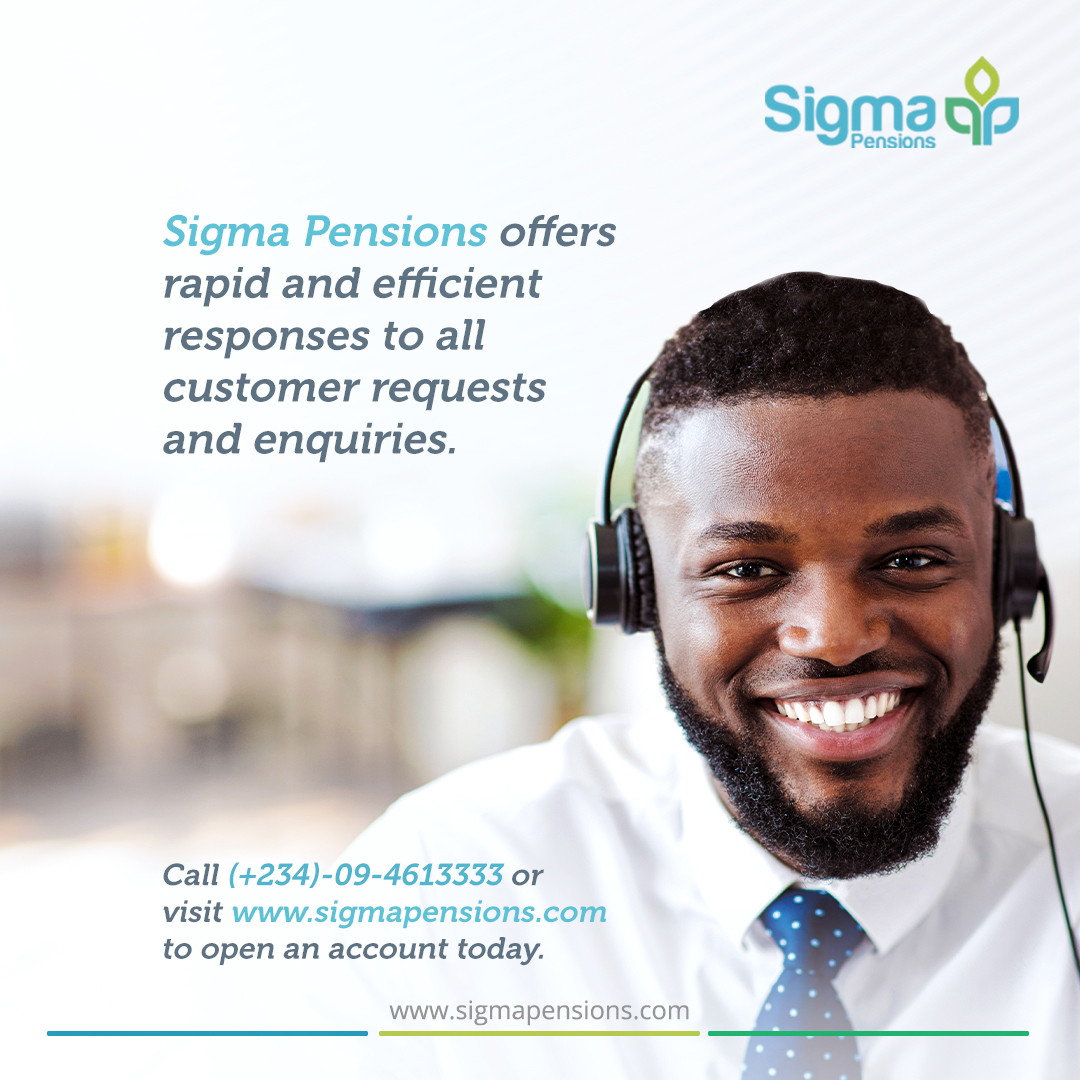 access_arm's tweet photo. Whether you have questions about your account balance or need assistance with paperwork, we make sure you enjoy all the benefits of having a PFA you can trust.
Contact us today on (234)-09-4613333 or visit https://t.co/GSNfy0Tq8w
#SigmaPensions #Pensions https://t.co/vdZsyJP5lm