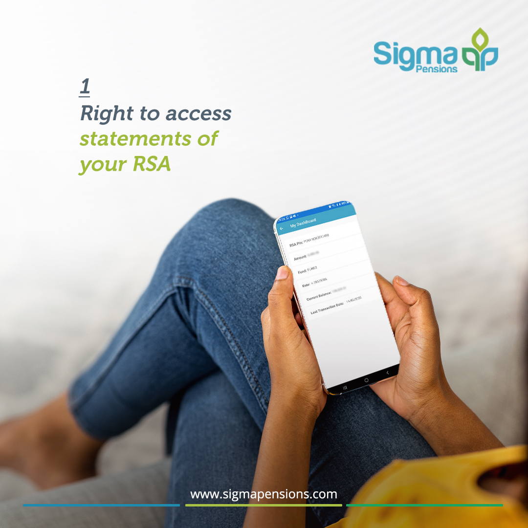 access_arm's tweet photo. Whether you have questions about your account balance or need assistance with paperwork, we make sure you enjoy all the benefits of having a PFA you can trust.
Contact us today on (234)-09-4613333 or visit https://t.co/GSNfy0Tq8w
#SigmaPensions #Pensions https://t.co/vdZsyJP5lm