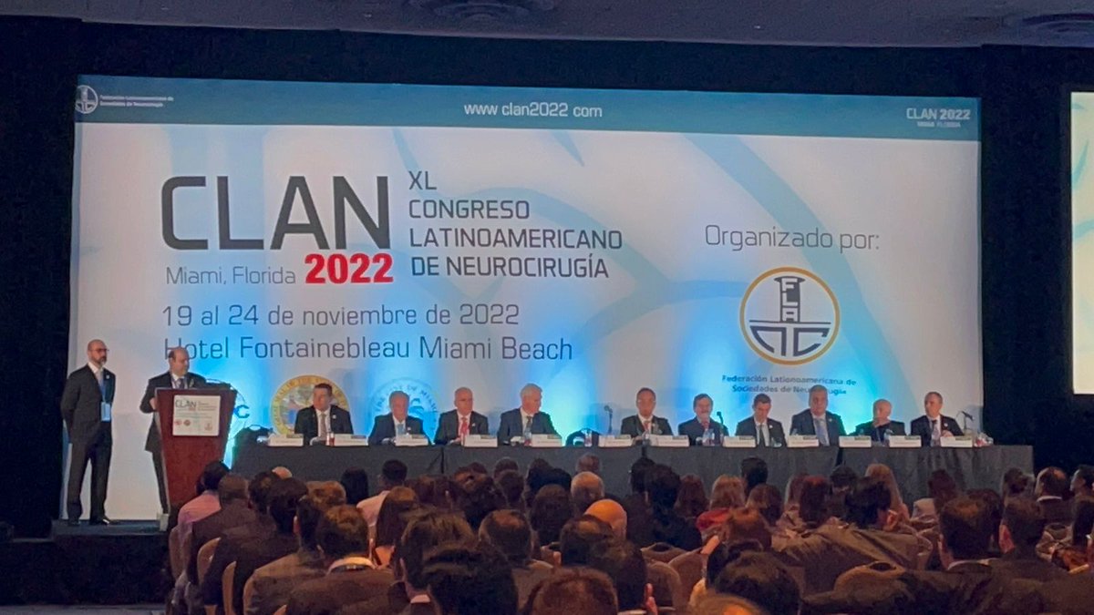 Congreso_CLAN's tweet photo. Ayer disfrutamos de la Ceremonia de inauguración del #CLANMiami. Gracias a todos los asistentes.
Esperamos que disfrute del #CLANMiami
Yesterday we enjoyed the #CLANMiami Opening Ceremony. Thank you to all the attendees.
We hope you enjoy #CLANMiami.
@flanc_la https://t.co/IKWVHM7xzK