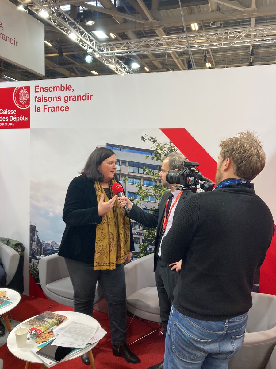 BdT_Occitanie's tweet photo. 🎤A l’occasion du @salondesmaires  #Paris interview avec @acteurspublics sur le rôle d’accompagnateur de long terme de la @BanqueDesTerr auprès des collectivités territoriales #CollTerr #Elus https://t.co/BdYdqZQgJu