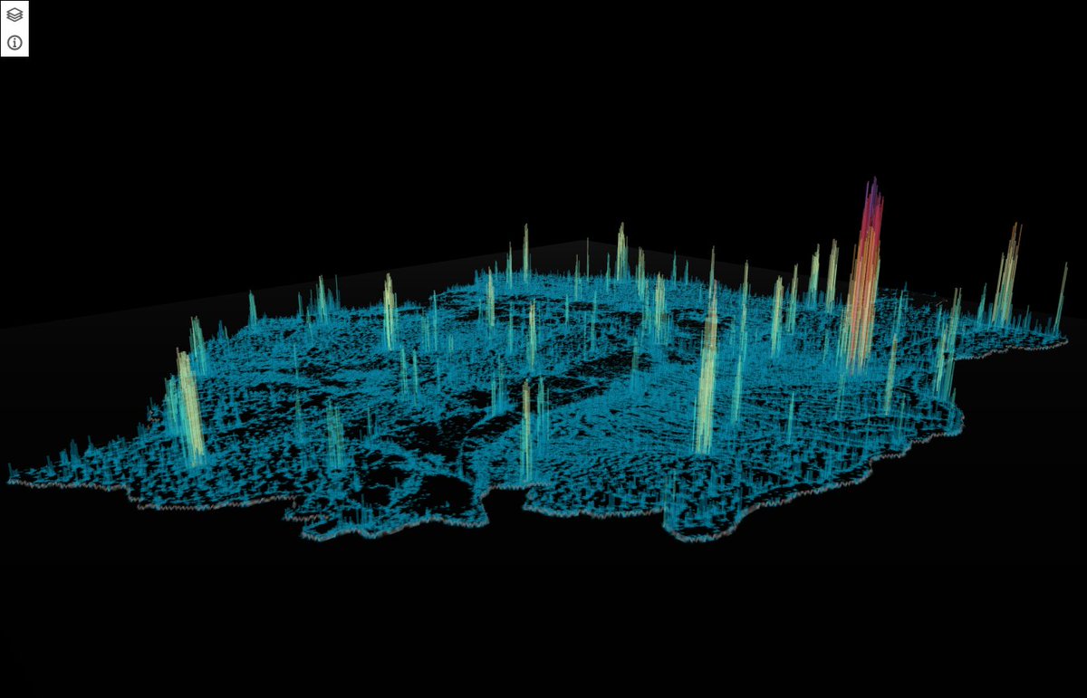 #30DayMapChallenge Day 21. Data - Kontur Population Dataset => 2/2

And some more detailed images.

'Romania - Population Density'

#Qgis2threejs #QGIS