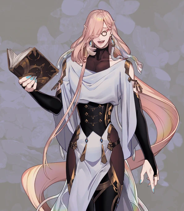 #このタグを見た人は片目隠れのオリキャラを載せる 片目隠れは性癖なんよ 