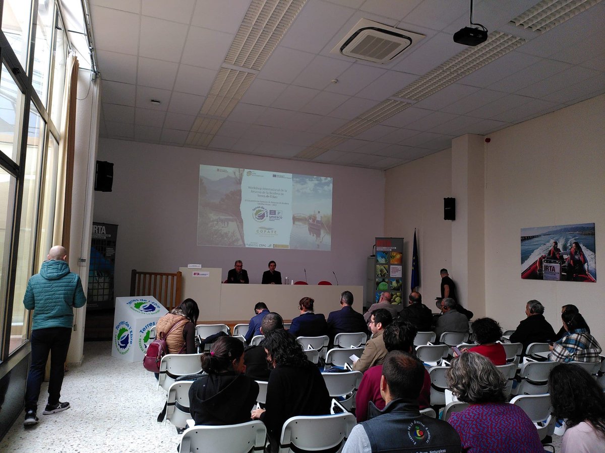 ctforestal's tweet photo. Benvinguda institucional al #3MedBRMeeting de #MedMaB #UNESCOMED @ctforestal @UNESCO_MAB & @fundacioabertis #ThematicNetwork per debatre qüestions clau pel futur de les Reserves de la Biosfera Mediterrànies @irtacat @RBTerresEbre @Copate_TE @biorefformed https://t.co/mUHiElDrd6