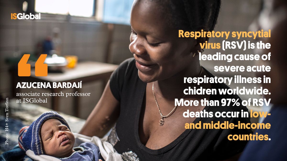 ISGLOBALorg's tweet photo. 👶🏿Respiratory syncytial virus is estimated to cause 100,000 child deaths a year, mostly in places without access to oxygen or respiratory therapy.
💪🏿But more than 20 #RSVvaccine candidates are currently in clinical development with promising results.
🔗https://t.co/EvKu1DYLMF https://t.co/32sn0ZHa7V
