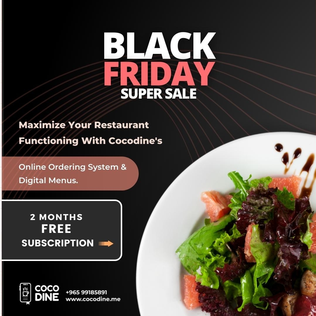 coco_dine's tweet photo. Cocodine Black Friday Offer is live!!

Get a 2-months FREE subscription.

Register with us any day between 18 November to 25th November and get a free 2 months' CocoDine Subscription. 

Hurry up..! Claim your subscriptions now.

#blackfriday #blackfridaysale #sale https://t.co/aKHbEcjGq8
