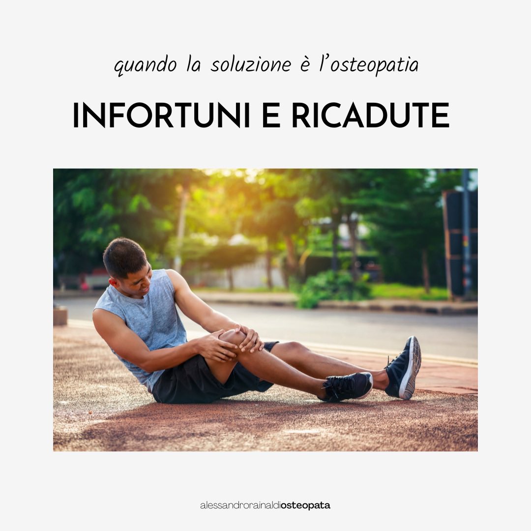 alerainaldi's tweet photo. Ti è mai capitato dopo un #infortunio di stare finalmente bene, riprendere ad allenarti e dopo poco tempo tornare di nuovo a farti male?

Scopriamo perché e il ruolo che può avere l’#osteopatia in queste situazioni

👉🏻 https://t.co/3erQBuOwd7 https://t.co/P47KSuDwKo