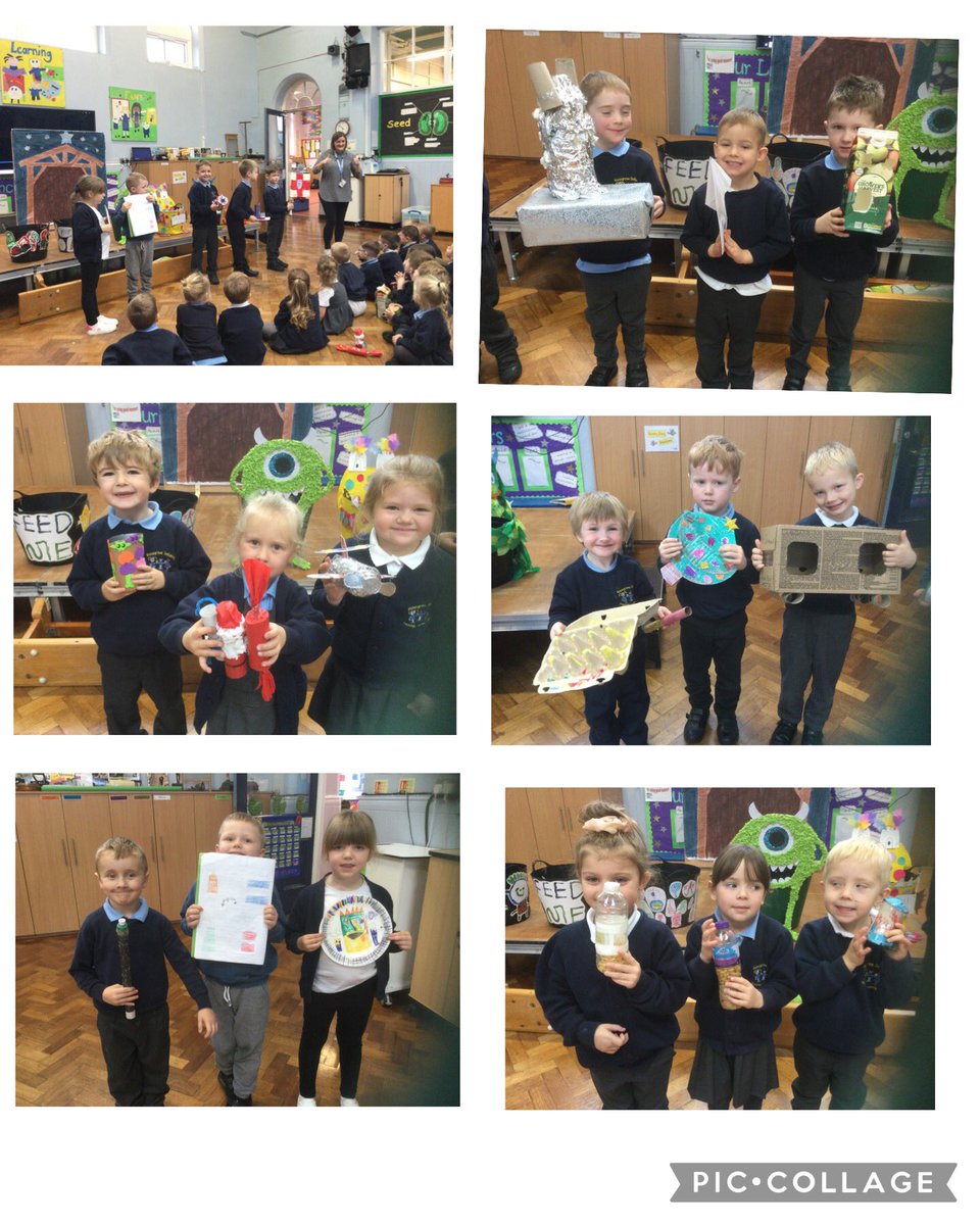 RGinfantsSchool's tweet photo. What an amazing recycling assembly this morning! So many creative ways to reduce, reuse and recycle our waste! We love our newly decorated monster recycling bins and can’t wait to feed them our waste paper! #reducereuserecylce #saveourplanet https://t.co/eCYShfwaZK
