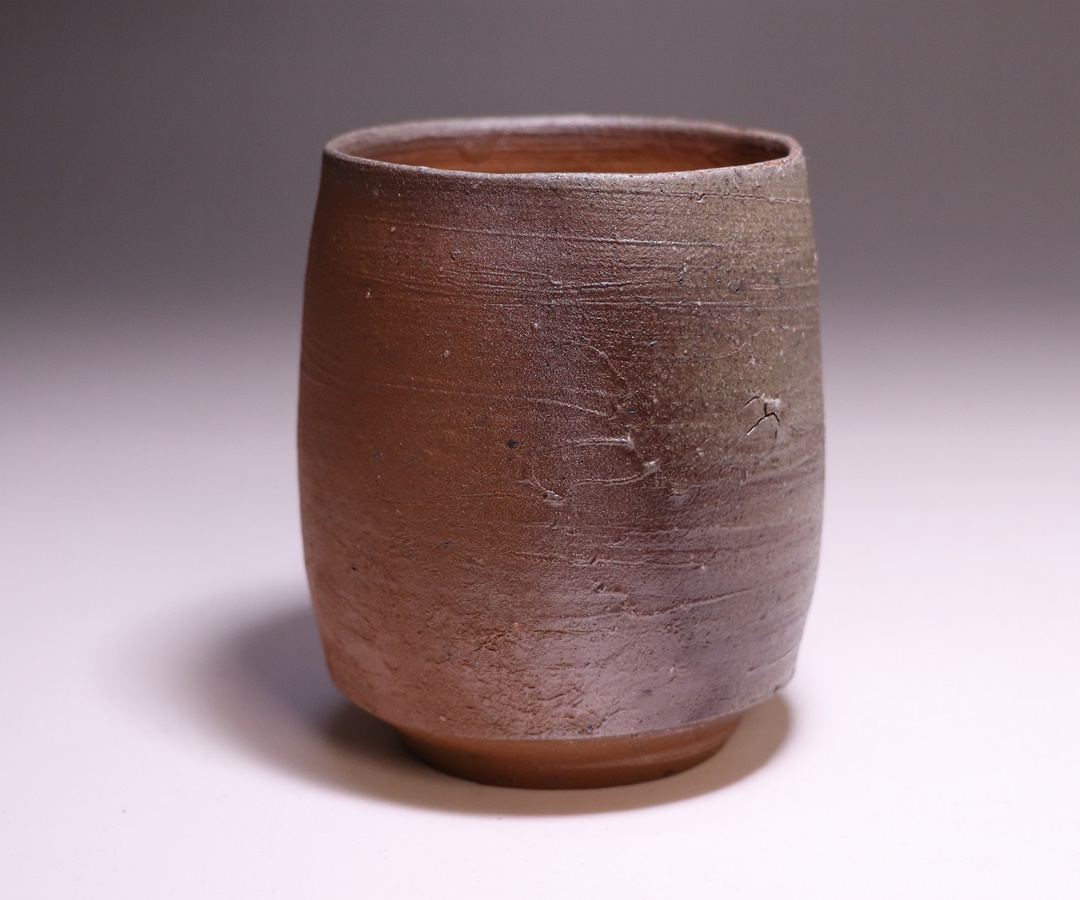 備前焼 易しい 金重有邦作 茶碗 抹茶碗
