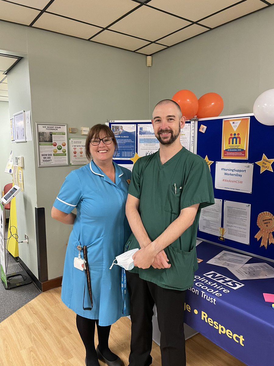 Saying a huge thank you to our amazing HCSW’s on #NursingSupportWorkersDay thank you Gavin for your dedication and hard work #WeAreHCSW @NHSNLaG