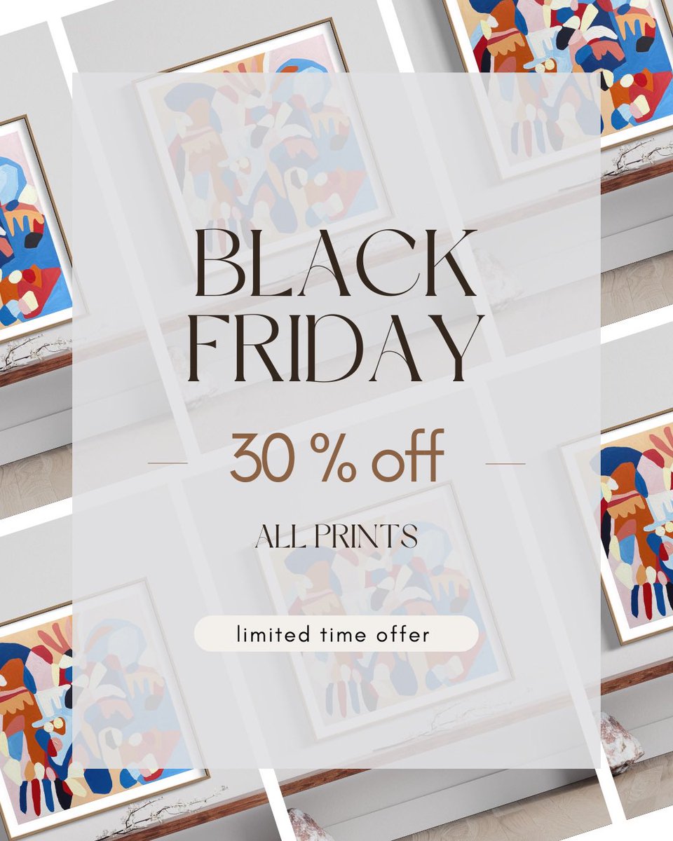 Black Friday sale!! 30% off all prints until Friday at midnight! Shop now hcchomley.com/prints 
Custom framing now available too! Just in time for the holiday season ❤️ #blackfridaysales #artforsale #prints #londonartist #supportartists