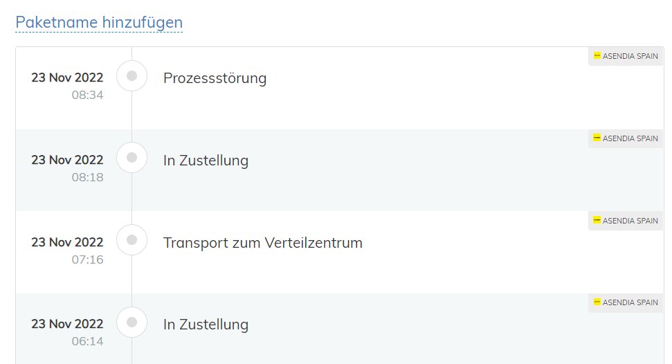 "Prozessstörung" sind genau die Dinge, die man bei einer Paketzustellung nicht lesen möchte.
Vor 1h war der Status noch ein anderer und #Hermes schien auf dem Weg zu sein. Nun anscheinend nicht mehr.
#WillKeepYouUpdated