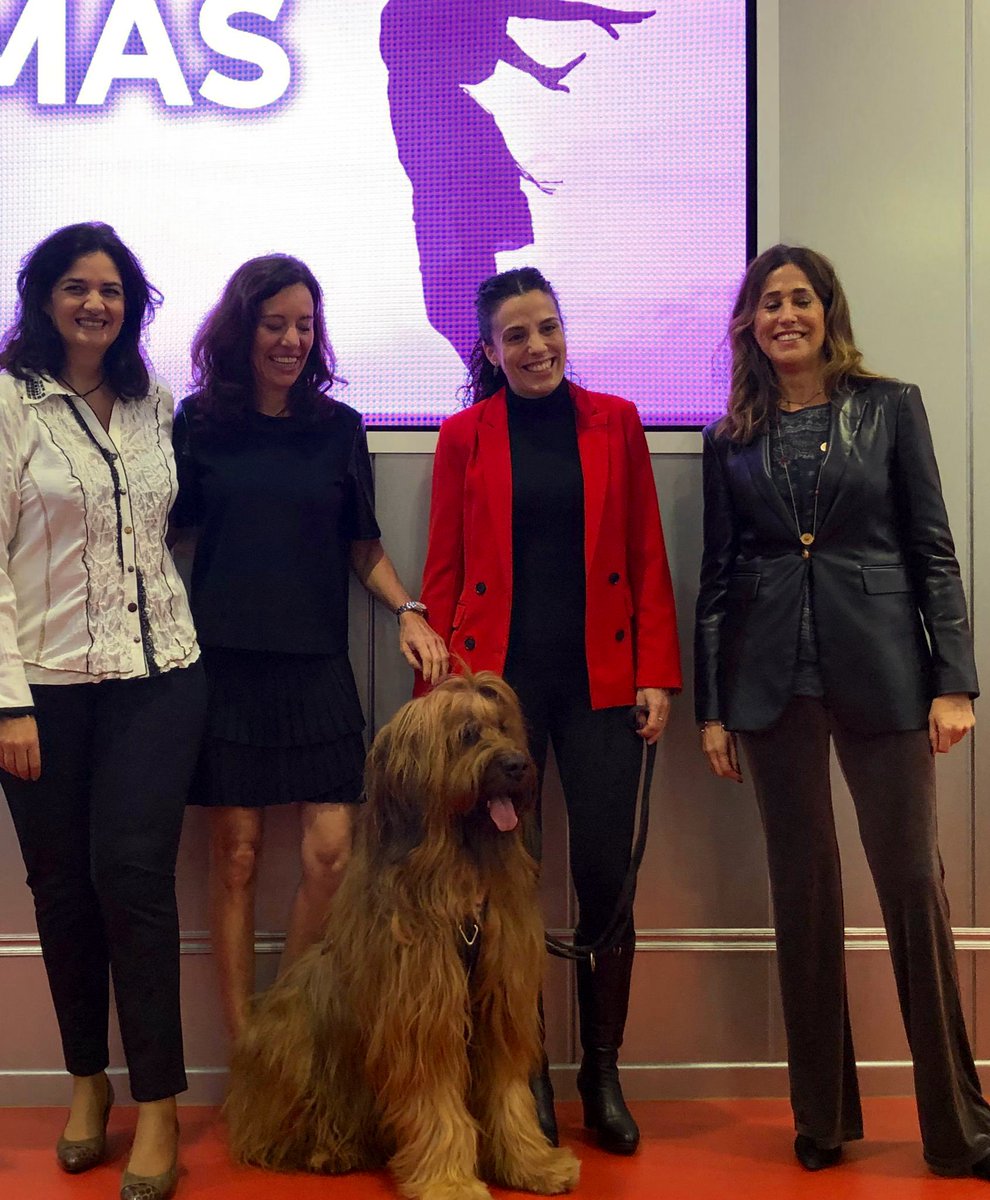 rociolopez1905's tweet photo. En Inauguración de unas magníficas Jornadas de Violencia contra la mujer organizadas por #DogAngels en Fundación ONCE. Gracias y Felicidades al Presidente Carlos González, por la gran labor que realizáis, creando esperanza y forjando seguridad a través de las terapias con perros https://t.co/D21xK8SA93