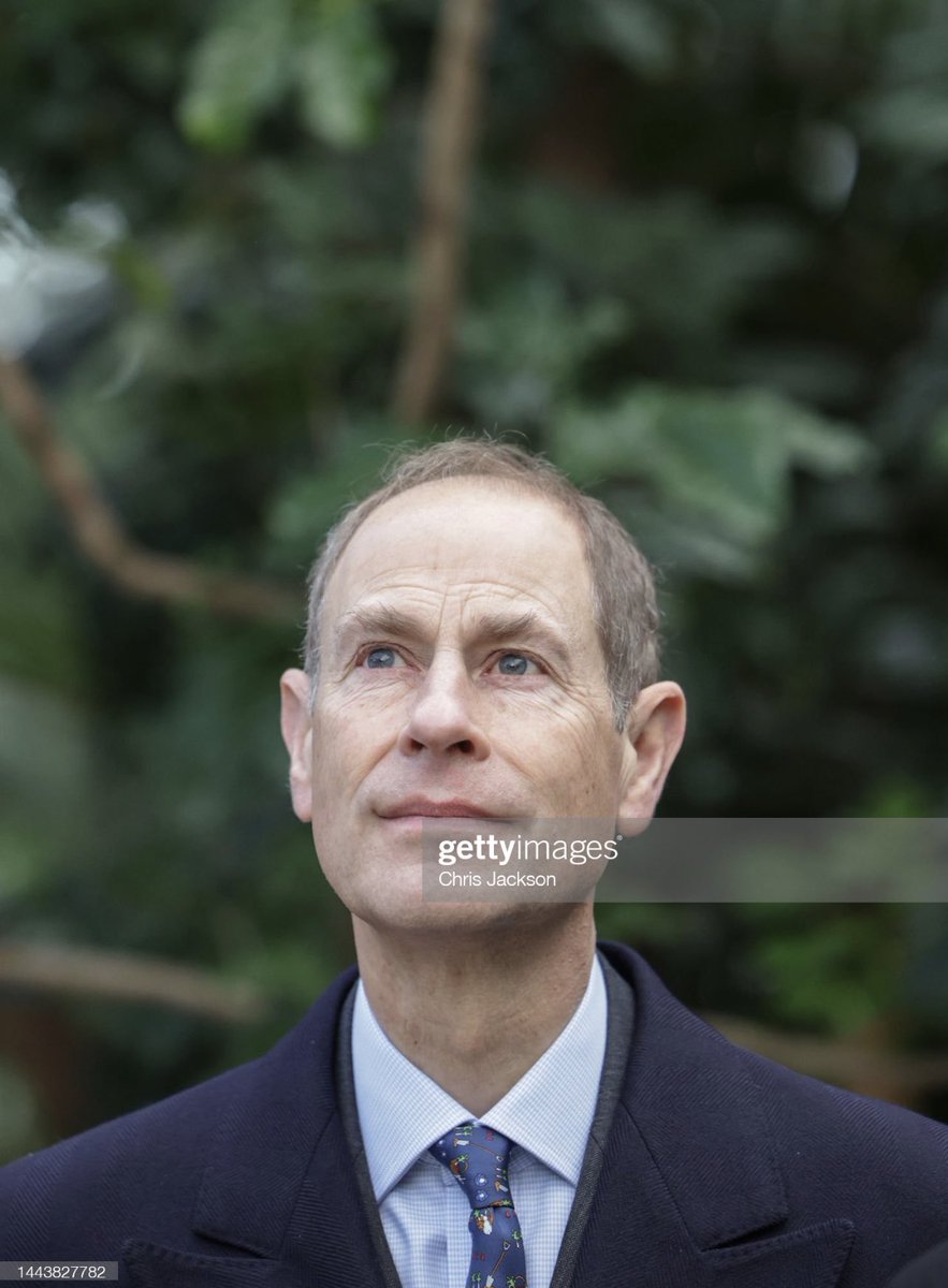 ChrisJack_Getty's tweet photo. Prince Edward, Earl of Wessex and South African President Cyril Ramaphosa enjoy the delights of the Temperate House at the @kewgardens this morning as the South Africa State visit continues https://t.co/4WCuC4ShM8