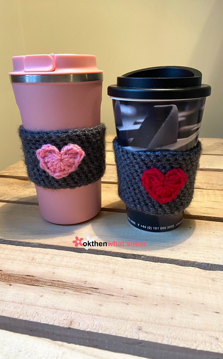 okthenwhatsnext's tweet photo. Happy #nationalEspressoDay ! Why not buy one of my coffee cozies to celebrate? it fits standard takeaway coffee cups, travel mugs and most drinks cans ☕️ they make great stocking fillers 🎄

https://t.co/TbGe2EMHml 

#elevenseshour #crochet #etsy https://t.co/g2QB12LFRV