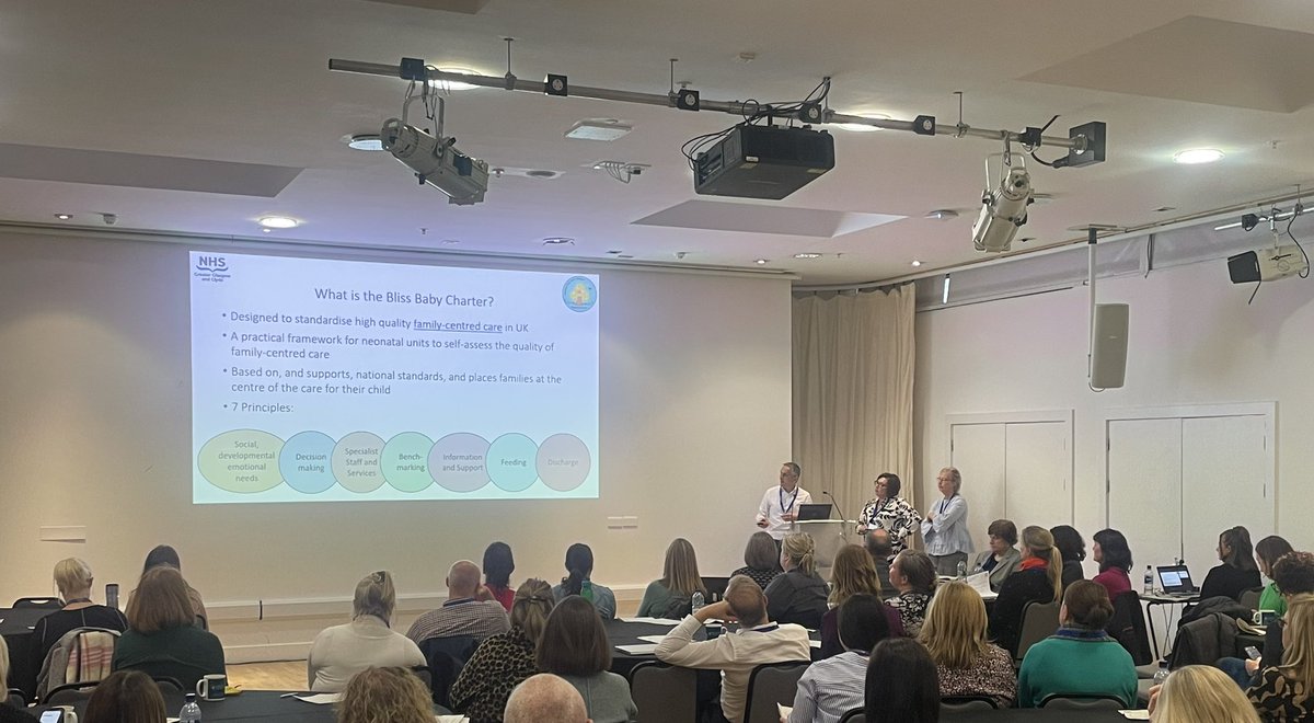 LynseyMurphy13's tweet photo. Our @HUGrhc team sharing the fabulous #FiCare work from RHC NICU @NHSGGC which was awarded with the @Blisscharity Gold Award for Family Centred Care 👏🏻🌟 @Ainzzybaby @tclint2003 @AMHeuchan @GCH_Charity #BestStartLearningEvent2022 https://t.co/DaP2JsF6YC