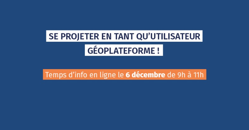 IGNFrance's tweet photo. Le replay du temps d'info #Géoplateforme de ce mardi 6 décembre &amp; le support de présentation sont en ligne ! MERCI aux intervenants/partenaires pour leurs témoignages 🙏 @vrac_us @CeremaCom @INERIS_fr @shom_fr @NantesMetropole SCHAPI/@Vigicrues @Ecologie_Gouv. Bon visionnage !