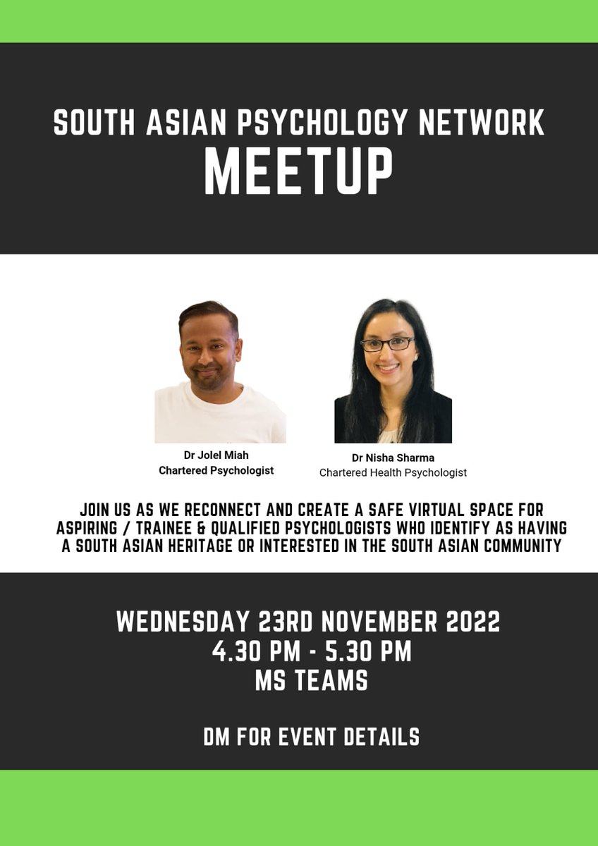South Asian UK Psychology Network tweet media