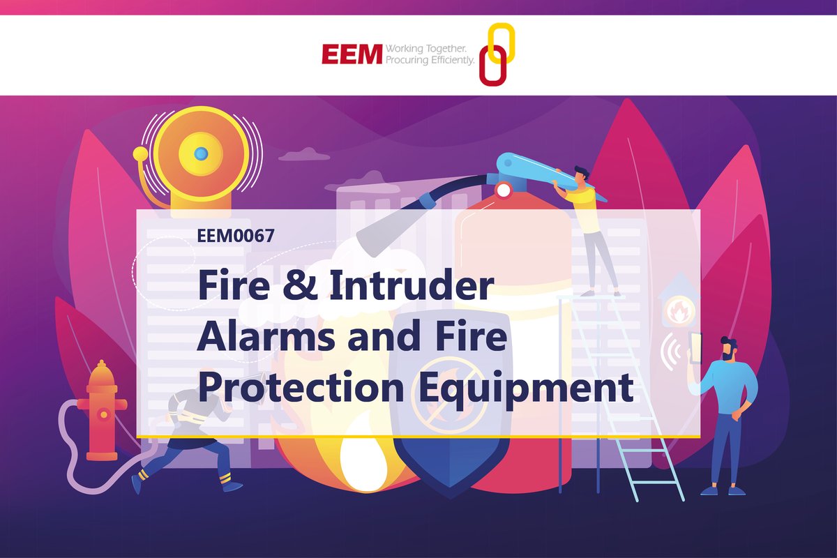 EEMLtd's tweet image. Our refreshed framework for #FireAlarms, #IntruderAlarms and #FireProtectionEquipment (EEM0067) is now live. Visit lnkd.in/eJ_HWvga to see who we're working with, and to discuss your requirements please contact Jade@eem.org.uk or Laura@eem.org.uk #UKHousing