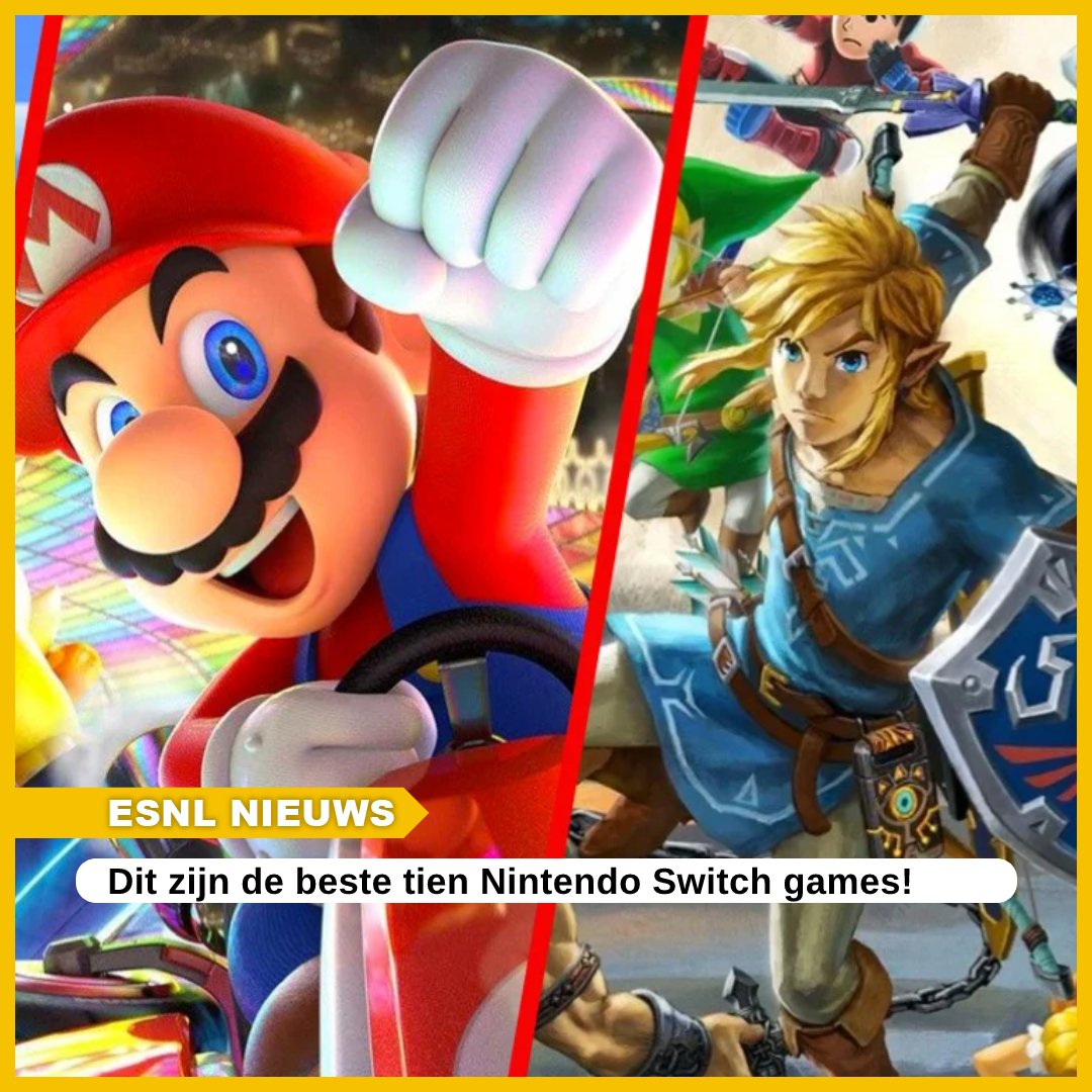 De Nintendo Switch is inmiddels een kleine vijf jaar verkrijgbaar en immens populair. Maar welke spellen zijn nu de beste op de Switch? De tien beste hebben we naar onze mening voor je op een rijtje gezet via: esportsnederland.nl/news 

#nintendoswitch #games   #Top10 #eSports