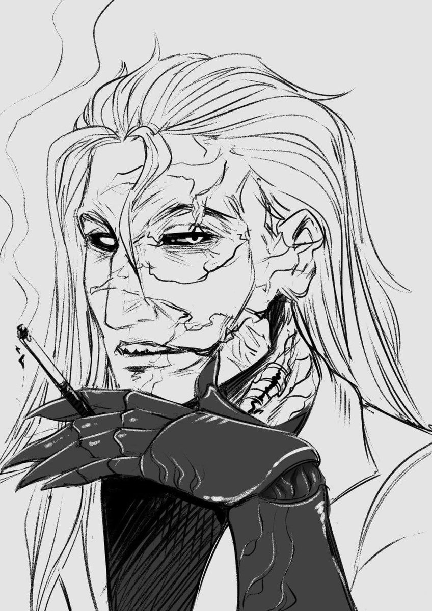 Purmoral_SFW's tweet photo. Ruthless Surgeon from my old-new original story "Mercyland".

#Mercyland #sketch #originalcharacter #Original https://t.co/7HsXsBmfwW