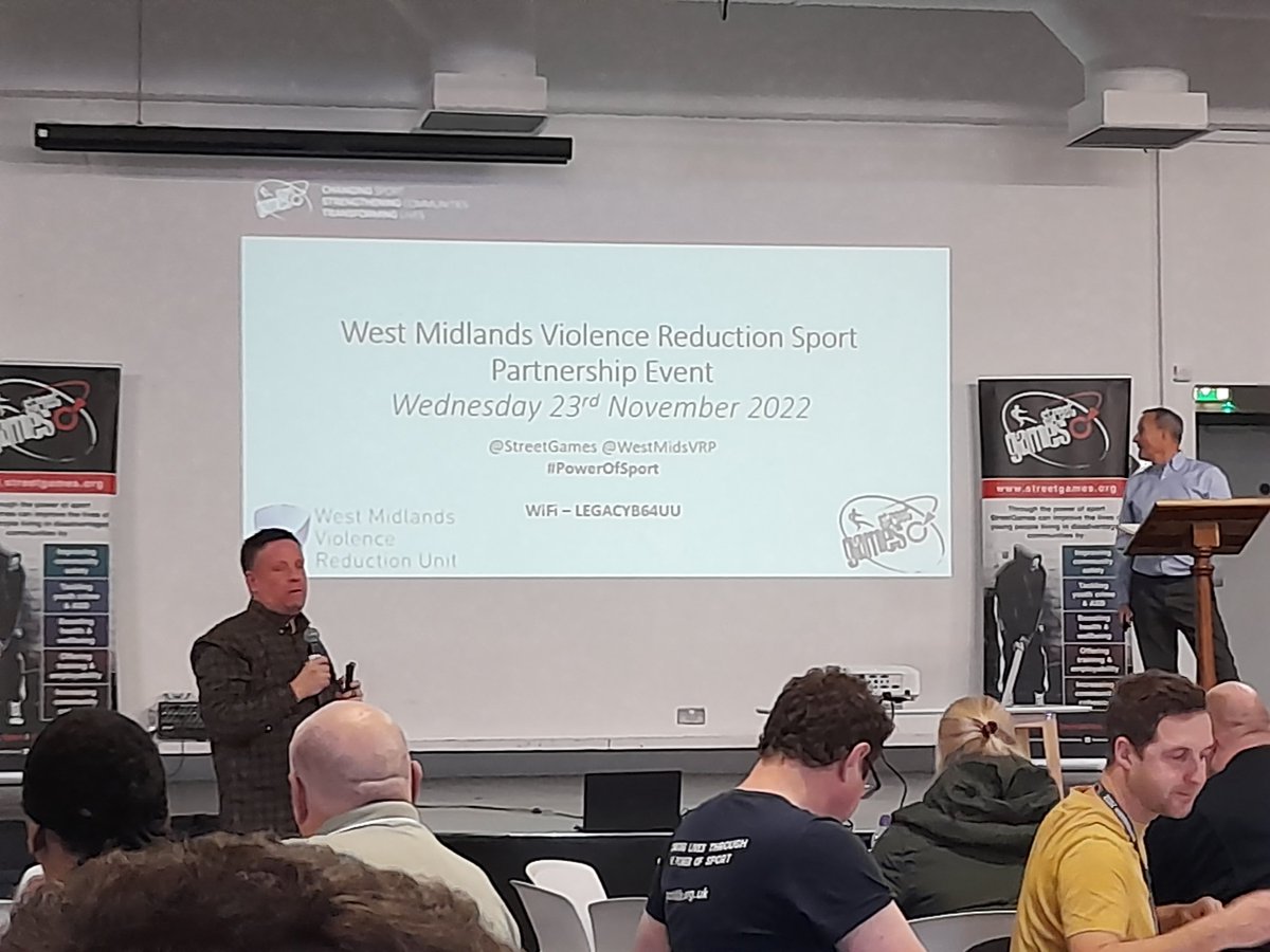 fitcapcio's tweet photo. Conference day today at @thelegacycoe to hear about the importance of sport within the police and crime 🏃🧘‍♂️👮👮‍♀️ https://t.co/TdngZmmR6p
