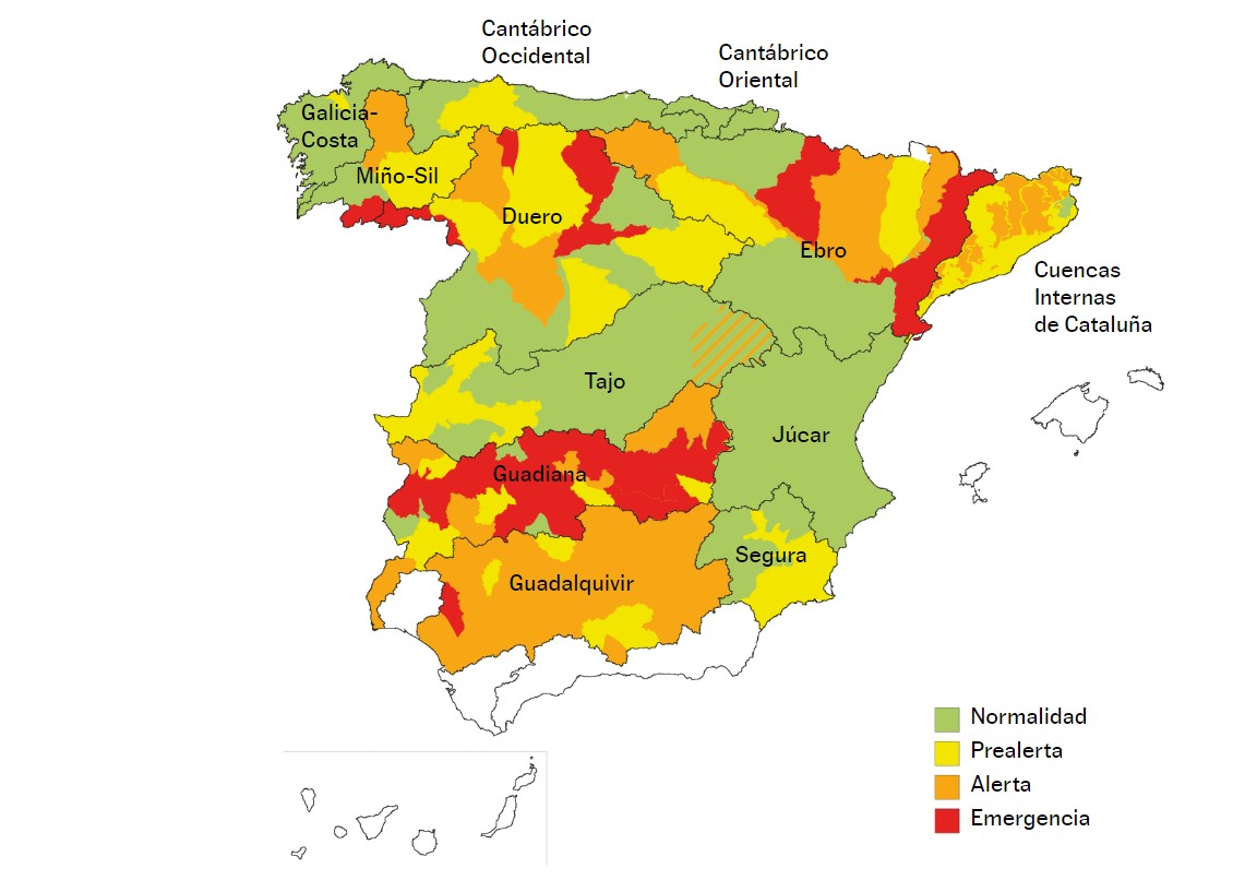 España sigue anclada en la sequía a pesar de las lluvias: así es el mapa desigual del agua y las restricciones elpais.com/clima-y-medio-…