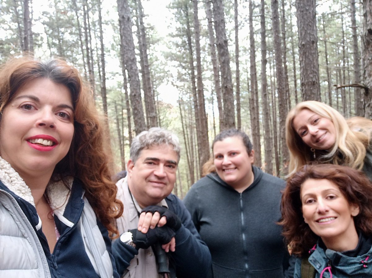 LIFE_ForestLife's tweet photo. Very happy to participate at the Kick off meeting of the LIFE GoProForMed, EKBY and GFS, after the first day of field work for the project #GoProForMed https://t.co/pkFFJRrFg8