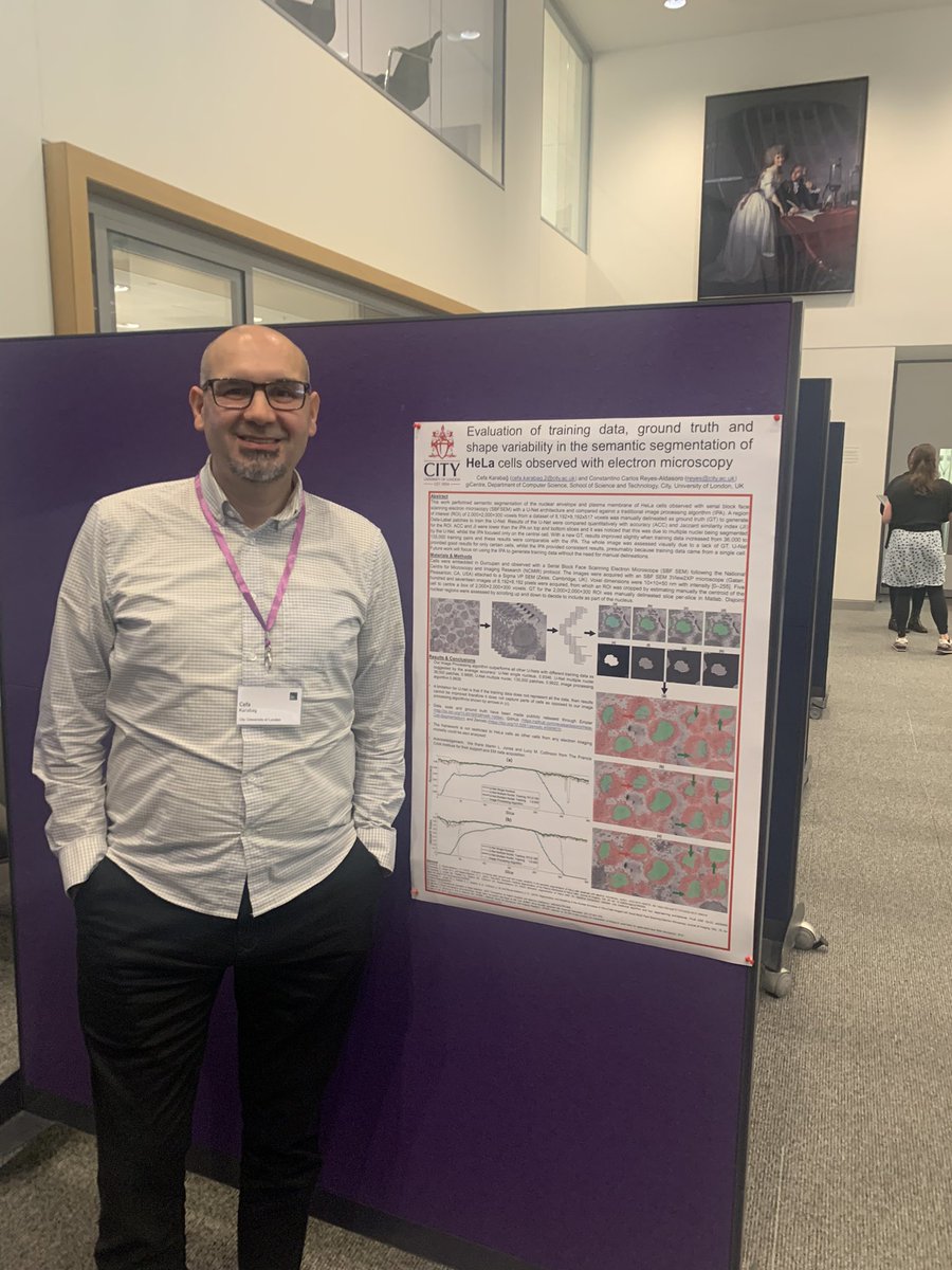 YoussefArafat1's tweet photo. It was a great pleasure attending the #CBIAS22 @TheCrick and watching the very interesting presentations. It was a delight to see the exciting work by @KarabagCefa and @C_ReyesAldasoro on HeLa cells. I recommend reading about it. Thank you @C_ReyesAldasoro for the invitation. https://t.co/ZPPYNki1F8