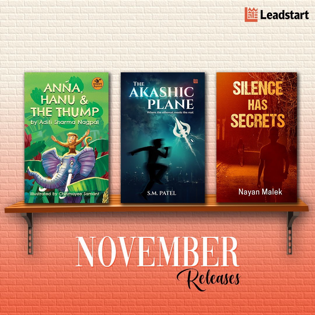 Leadstart_P's tweet photo. Books are the magical keys to open the world of vivid imagination. This November explore the new book releases with us.
#leadstart #leadstartbooks #books #bookstoread #booktoread #newreleasebooks
#Novemberreleases #bookstoread #newlaunches #childrensbook #fiction #thriller https://t.co/UxgKvOFnz1