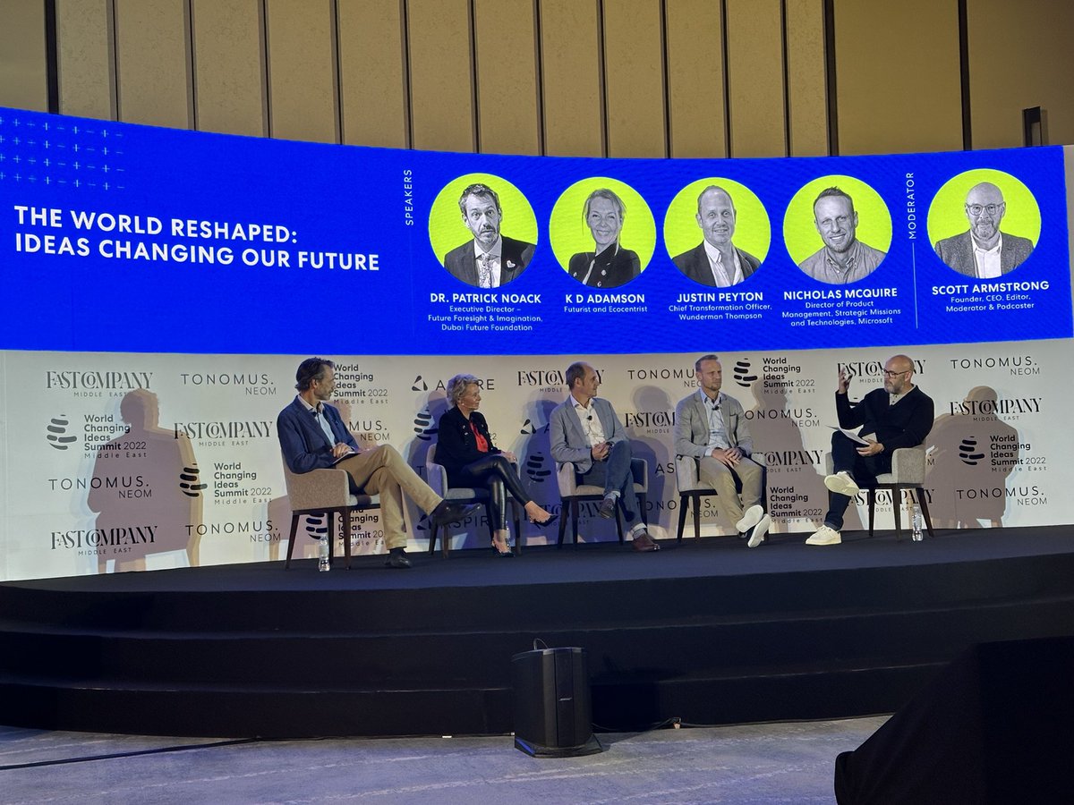 Justin Peyton &amp; KD Adamson challenge the transformational nature of #AI when the Quarterly treadmill for CEOs do not  integrate purpose and #Sustainability with profits <a href="/fastcompanyme/">Fast Company Middle East</a> #economy