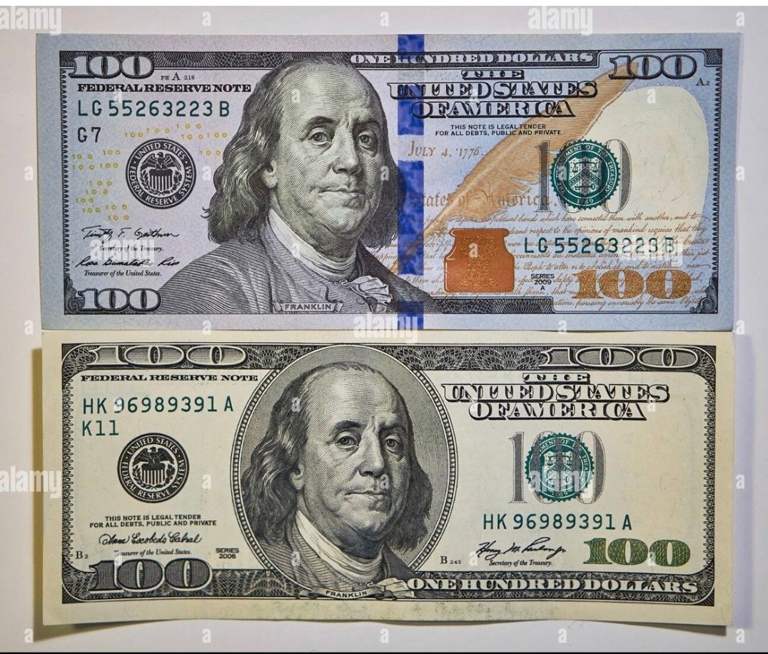 KemPatriot's tweet photo. Old &amp; New Dollar before you castigate the new Naira Notes 

#KemTwits https://t.co/rgbuxW4ZZU