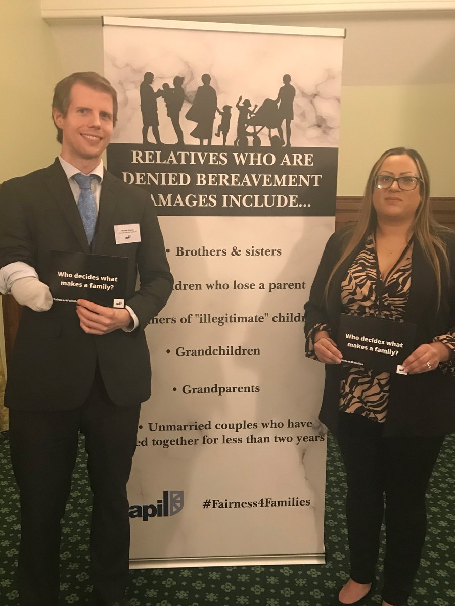 APIL (@apil) on Twitter photo Sabiha's father was killed by clinical negligence. She spoke to MPs yesterday at APIL's parliamentary reception about the impact the outdated law on bereavement damages has had on her and her family. Special thanks to Sabiha and her solicitor <a href="/MikeRobertsLD/">Michael Roberts</a> #Fairness4Families Sabiha's father was killed by clinical negligence. She spoke to MPs yesterday at APIL's parliamentary reception about the impact the outdated law on bereavement damages has had on her and her family. Special thanks to Sabiha and her solicitor <a href="/MikeRobertsLD/">Michael Roberts</a> #Fairness4Families