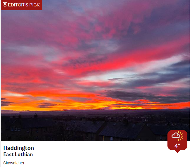 BBCScotWeather tweet picture