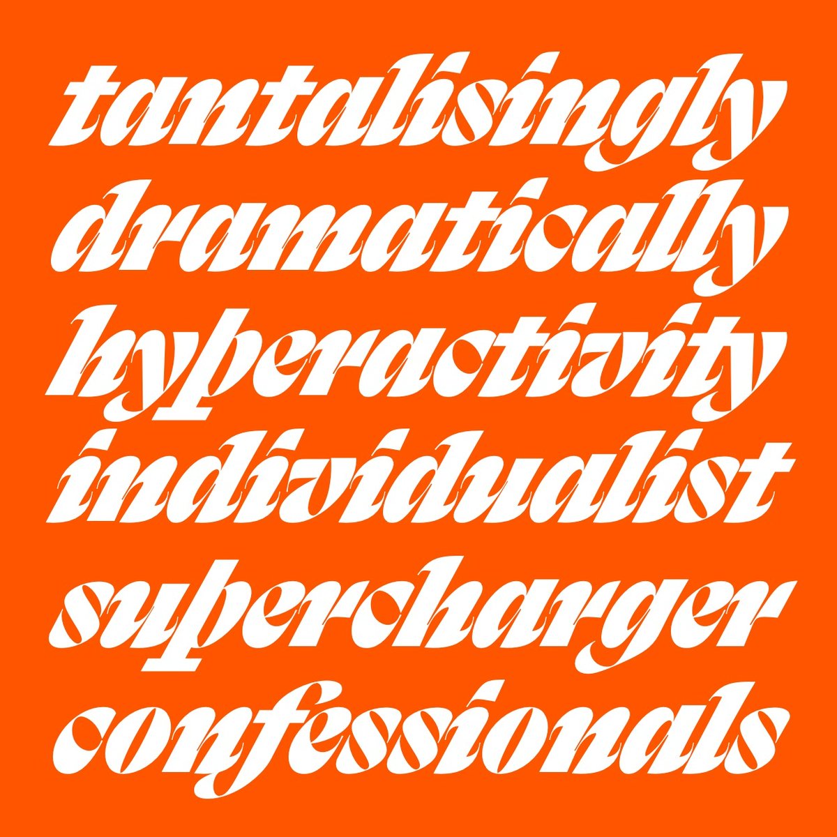 type01_'s tweet photo. Rapida and Rapidissima, a duo of text and display high-energy typefaces by @typotheque 💥
Check out their impressive font collection here >> https://t.co/KzbMsU2DCO
#type01 #typotheque #font #fonts #typeface #typefacedesign #typefacedesigner #design #designer #type #typedesign https://t.co/00ahrL29pB