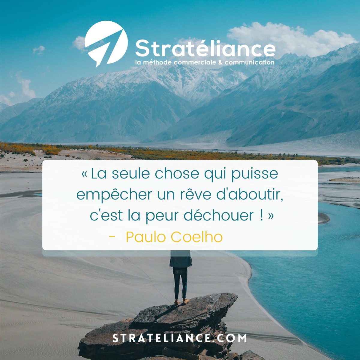 [ Citation ✍️ ]

La peur est votre plus grand frein ! Alors affronter là ! 💪

#citation #developpementpersonnel #psychologiepositive #objectif #confiance #positiveAttitude #force #peur #PauloCoelho #Coelho #reflection #entreprise #motivation