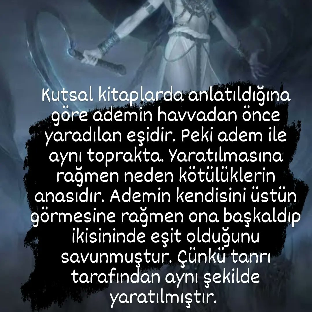 Gulcindemir804's tweet photo. Lilith kimdir ?
#tanrı #tanrınıntarihi #katenarmstrong #yaratılış #din #Dinler #Dinlertarihi #hzhavva #havva #hzadem #lilith #tanrıça #mitolojik #mitology #mitolojikhikayeler #merakediyorum #merak #neden #i̇nsan #kimkimdir #tarih #derintarih https://t.co/vi2FK9t9BA
