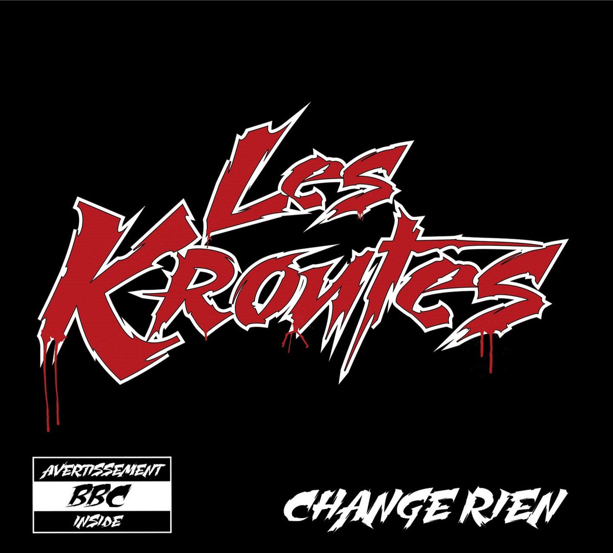 Nouveauté punk rock !

LES KROUTES [Fra] Change rien (Autoprod / Acid Vicious - 2022) 

nawakulture.fr/chroniques-mus…

#nawakulture #article #chronique #musique #disque #cd #deathtodigitalmusic #rock #rockfrançais #punkrock #hardcorepunk #skapunk #streetpunk #punkoi! #leskroutes