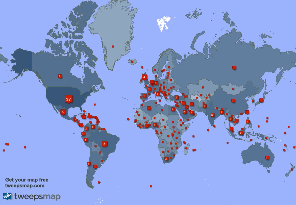 DREDD on Twitter "I have 7246 new followers from USA, Mexico, Saudi